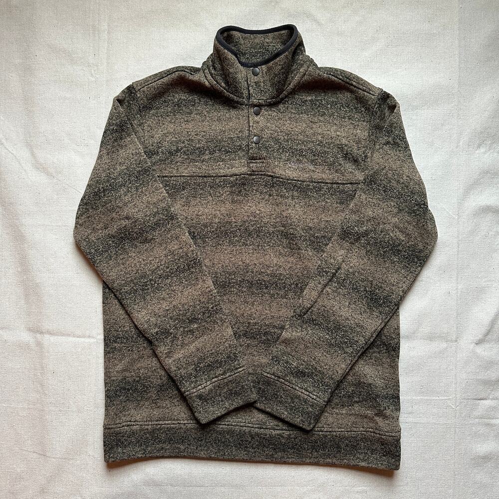 Eddie Bauer Radiator Fleece 1/4 zip Pullover Mens Large Excellent Condition